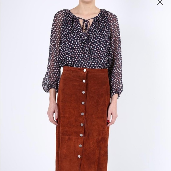 Diane Von Furstenburg Saylor DVF 100% Silk - Picture 3 of 16